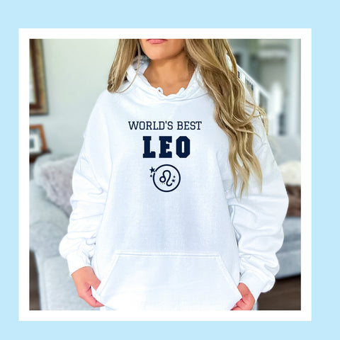 World's best Leo hoodie