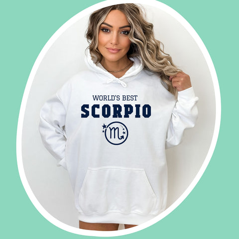 World's best Scorpio hoodie
