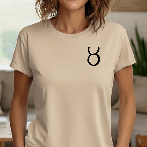 Taurus handwritten symbol shirt