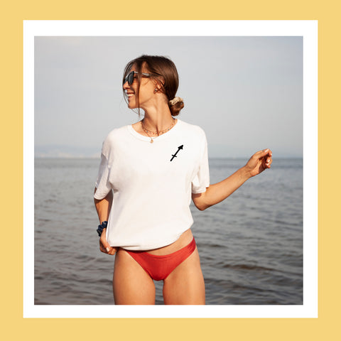 Sagittarius handwritten symbol shirt