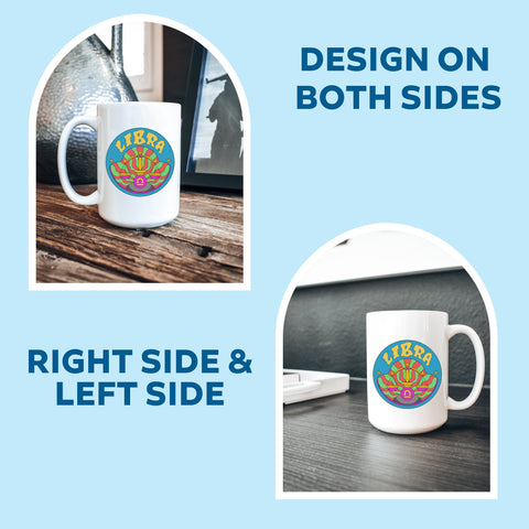 Libra 11 ounce groovy mug