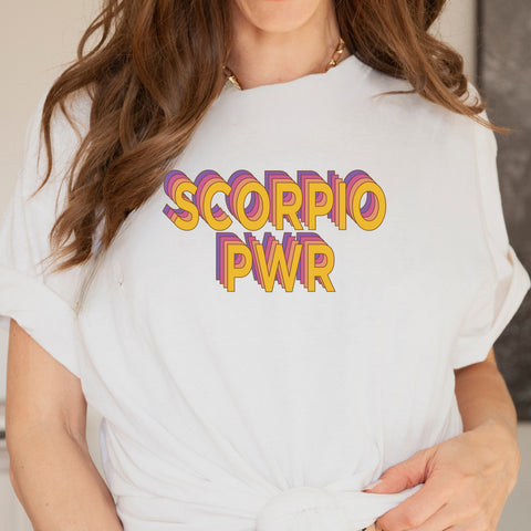 Scorpio pwr shirt