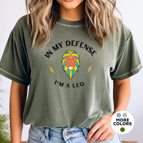 In my defense I’m a Leo shirt