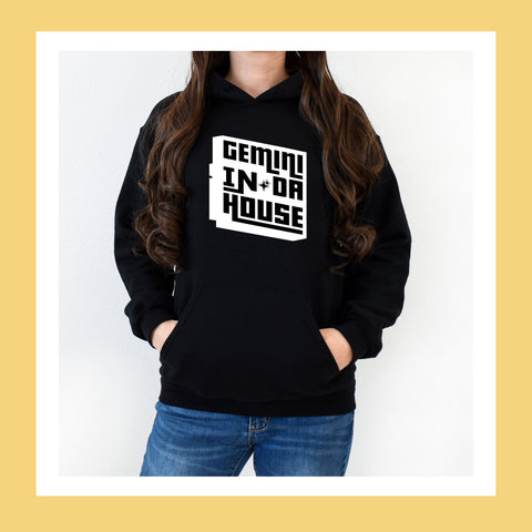 Gemini In Da House hoodie