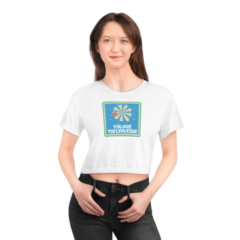You Are The Universe crop top