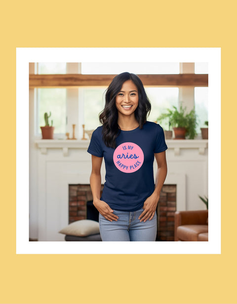 Aries is my happy place shirt