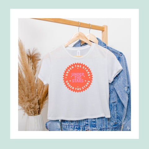 Under The Stars crop top