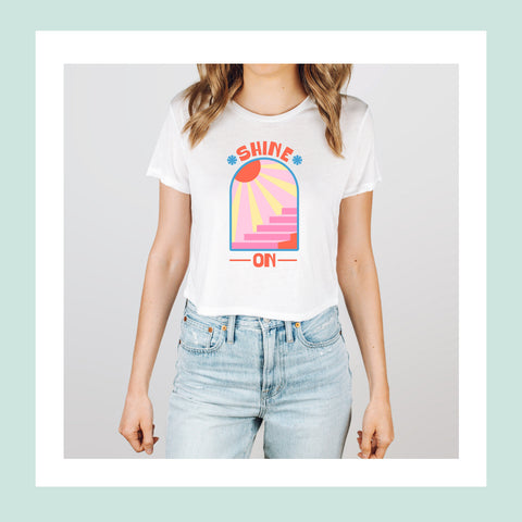 Shine On crop top