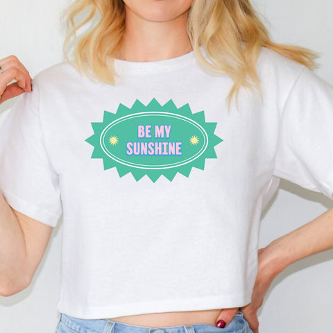 Be My Sunshine crop top