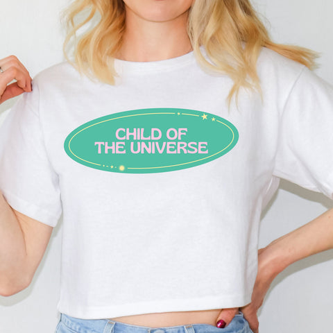 Child Of The Universe crop top