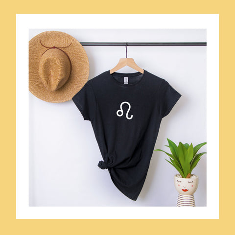 Leo symbol shirt