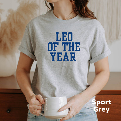 Leo of the year shirt