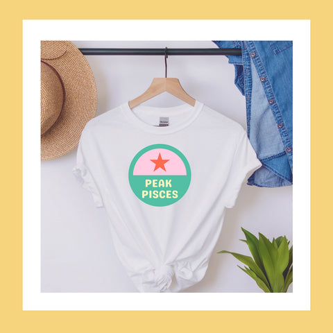 Peak Pisces star shirt