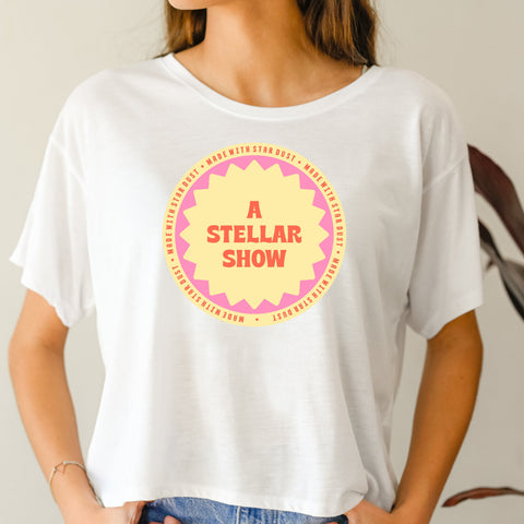 A Stellar Show crop top