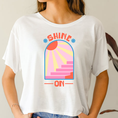 Shine On crop top