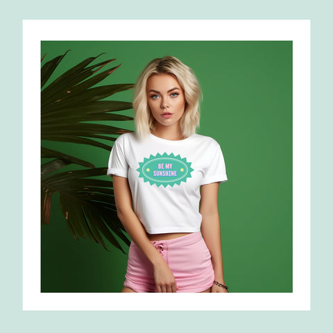Be My Sunshine crop top