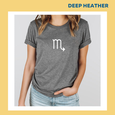 Scorpio symbol shirt